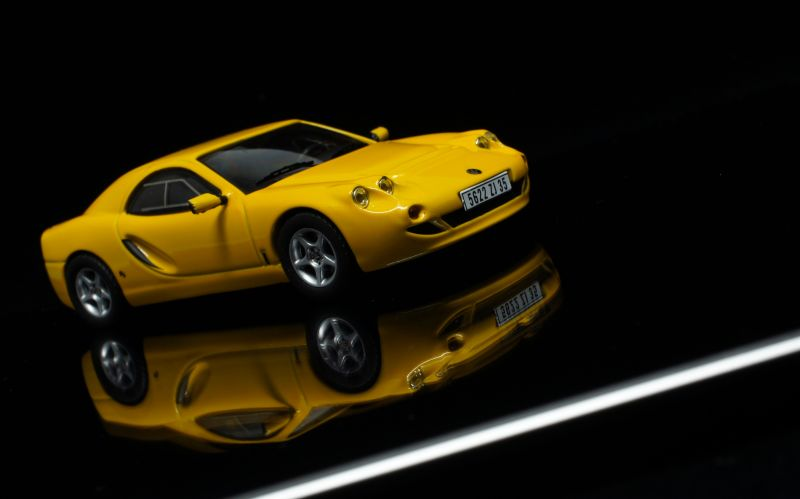 Yellow on black always works.